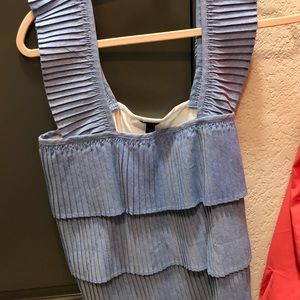 Ruffle tank